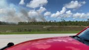 Logran aislar incendio en área de Grassy Waters Preserve en Palm Beach Gardens
