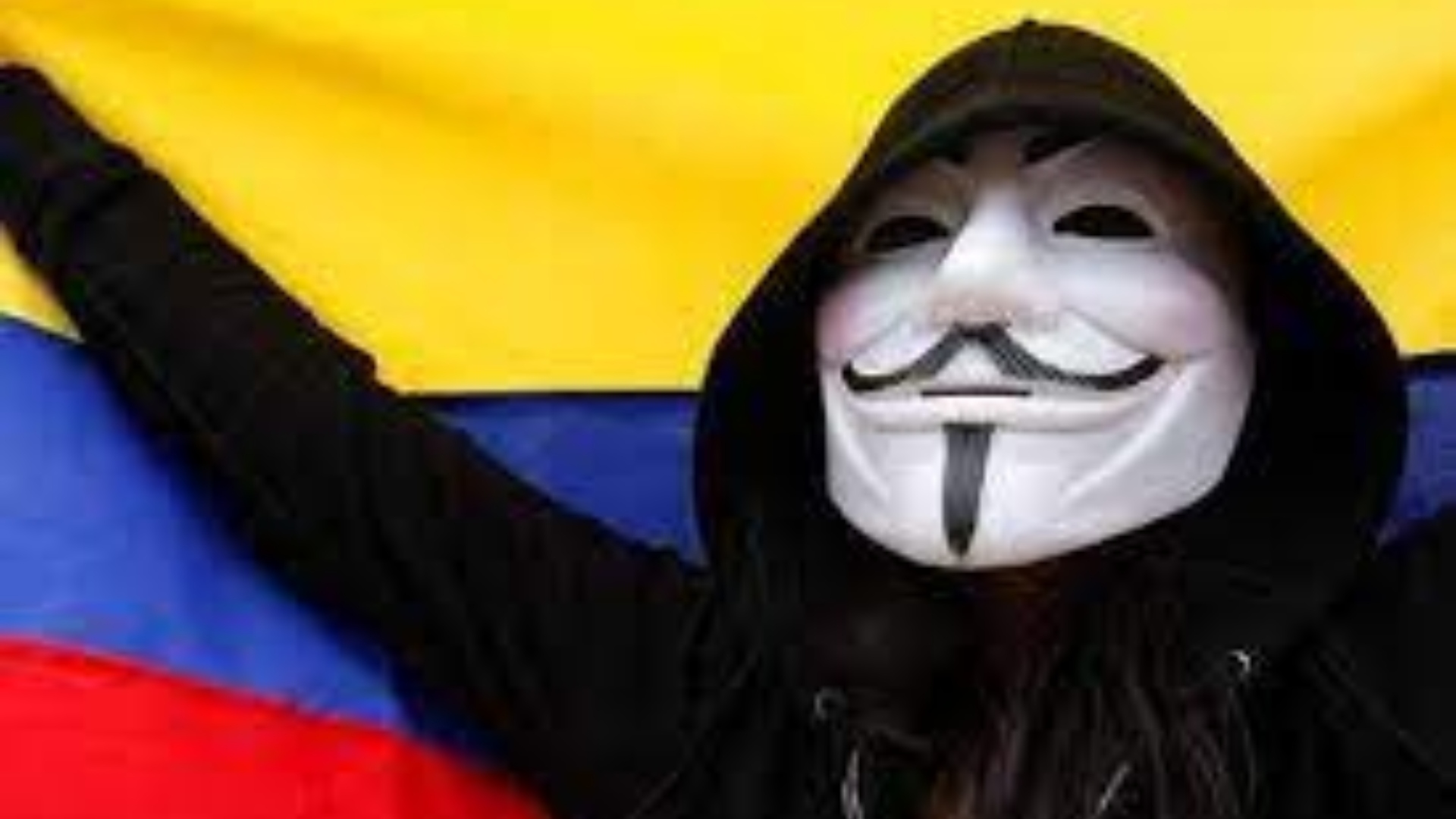 Anonymous hackea cuentas institucionales de Colombia