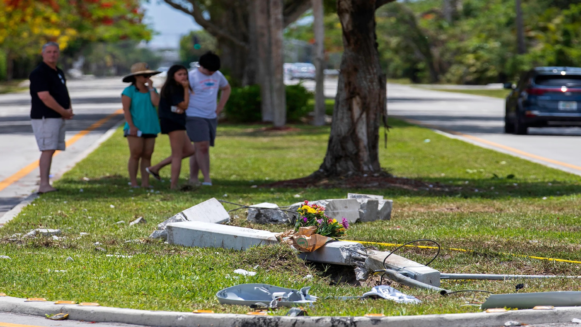 Accidente de auto deja 5 muertos y 5 heridos en Palm Beach