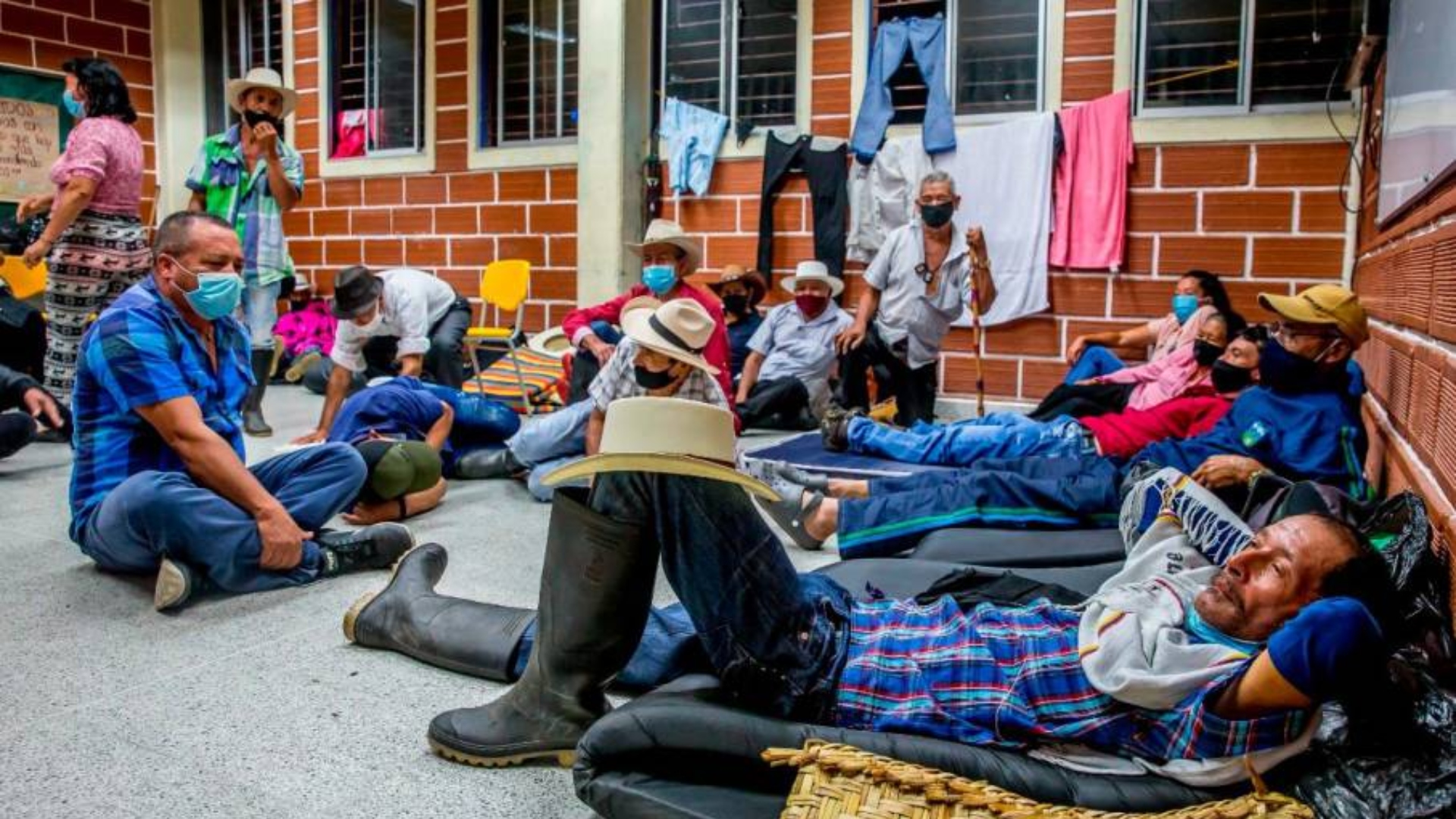 Ituango, Colombia, con más de 4.000 desplazados por la violencia