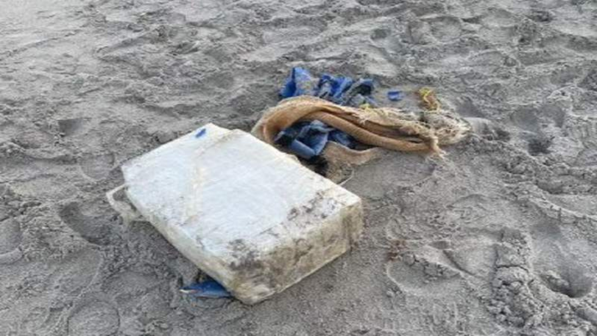 Bloque de cocaína por valor de un millón llega a una playa en Boca Raton