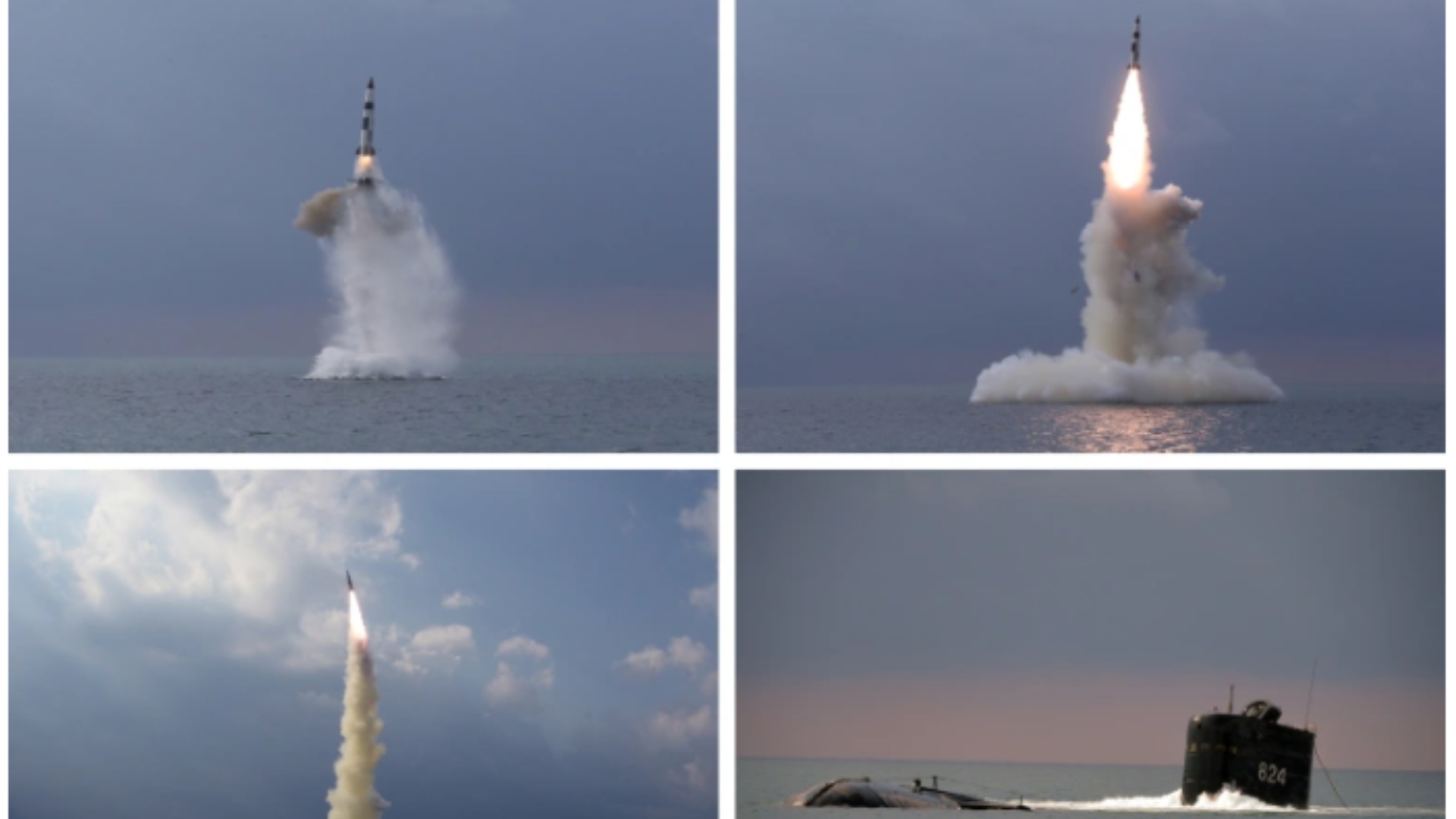 Corea del Norte confirma la prueba de un misil lanzado desde submarinos
