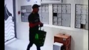 En video ladrón del correo reincidente en el Condominio Sails, South Beach