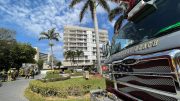 Evacúan el edificio Villa Costa de nueve pisos por incendio en Highland Beach