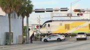 Niño en estado grave al ser atropellado por tren brightline en Miami-Dade