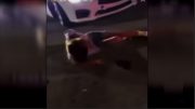 Atropellada al huir por pánico en el Condado Broward