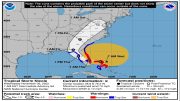Avanza la tormenta NICOLE