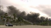 Incendio en covanta energy en Miami-Dade