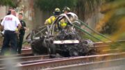 Accidente fatal de vehículo al chocar con un tren Tri-Rail en Lake Worth Beach