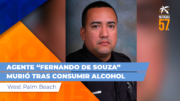 Agente “Fernando De Souza” Murió Tras Consumir Alcohol West Palm Beach