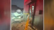 Auto se estrella en “KO ZONE” en medio de persecución en Miami-Dade