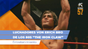 Luchadores Von Erich Bro de los 80S “The Iron Claw”