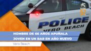 Hombre de 66 años apuñala joven en un bar en año nuevo