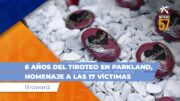 6 años del tiroteo en parkland, homenaje a las 17 victimas