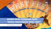 Rodeo en el Commons Park “Royal Palm Beach West Fest 2024”