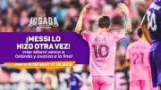 ¡Messi lo hizo otra vez!  Inter Miami vence a Orlando y avanza a la final